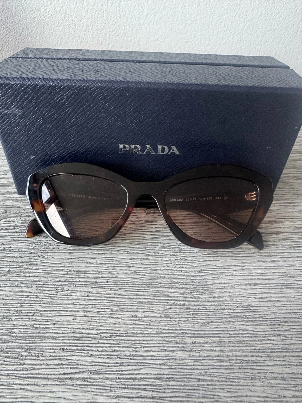 Prada Tortoise Butterfly Sunglasses, PRbA02S
